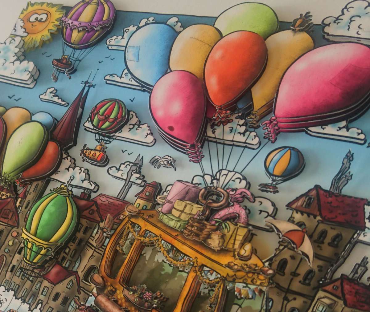 3D Pop Art - Dream Journey | 3D Pop Art | Branko | Künstler | artHB