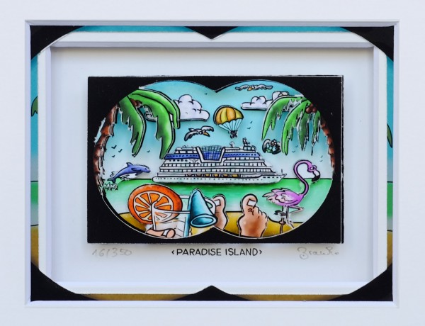 3D Pop Art - Paradise Island
